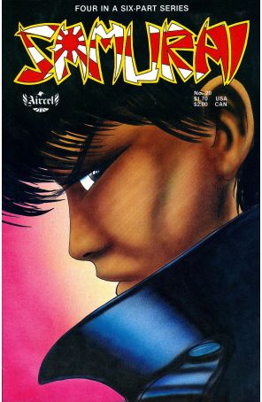 Samurai 20 published by Aircel with cover art by Barry Blair