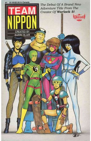Team Nippon 1 published by Aircel with cover art by Barry Blair