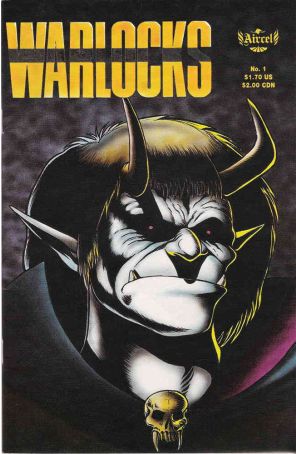 Warlocks 1 published by Aircel with cover art by Barry Blair