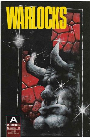 Warlocks 11 published by Aircel with cover art by Dave Cooper