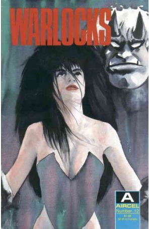 Warlocks 12 published by Aircel with cover art by Max Fellwalker