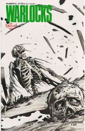 Warlocks 8 published by Aircel with cover art by Jim Somerville