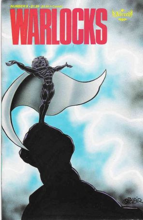 Warlocks 9 published by Aircel with cover art by Barry Blair