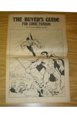 The Buyer's Guide for Comic Fandom 257 published by Alan Light