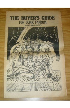 The Buyer's Guide for Comic Fandom 278 published by Alan Light with cover art by Wes Crum