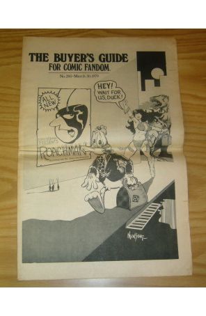 The Buyer's Guide for Comic Fandom 280 published by Alan Light with cover art by Jim Newsome