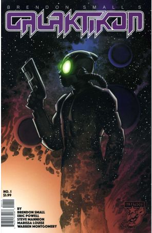Galaktikon 1 published by Albatross with cover art by Eric Powell