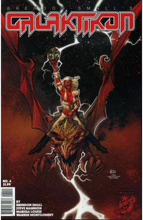 Galaktikon 4 published by Albatross with cover art by Eric Powell