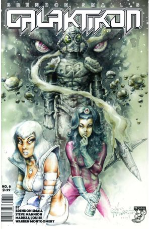 Galaktikon 6 published by Albatross with cover art by Eric Powell