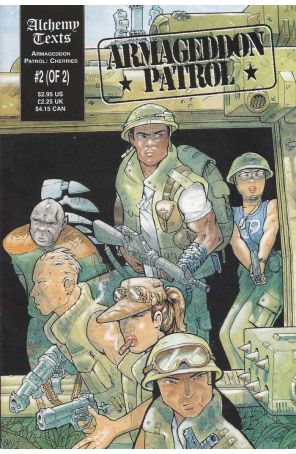 Armageddon Patrol 3 published by Alchemy Texts with cover art by Alwyn Talbot