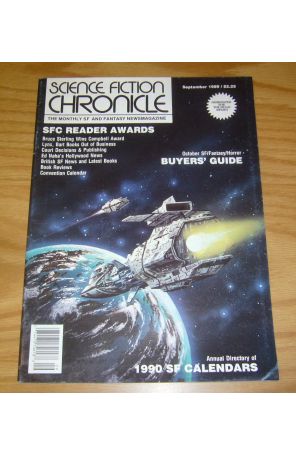 Science Fiction Chronicle 120 published by Algol with cover art by Eddie Jones
