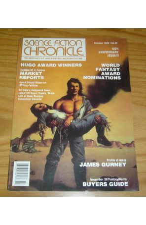 Science Fiction Chronicle 121 published by Algol with cover art by James Pilvelis