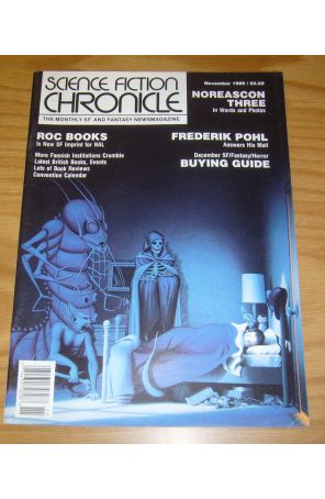 Science Fiction Chronicle 122 published by Algol with cover art by David Brian