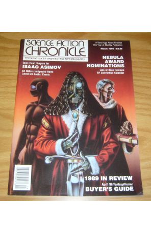 Science Fiction Chronicle 126 published by Algol with cover art by Barclay Shaw