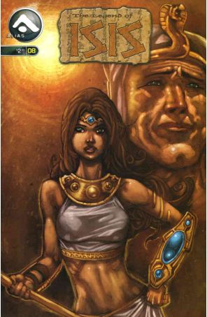 Legend of Isis 8 published by Alias with cover art by Rove