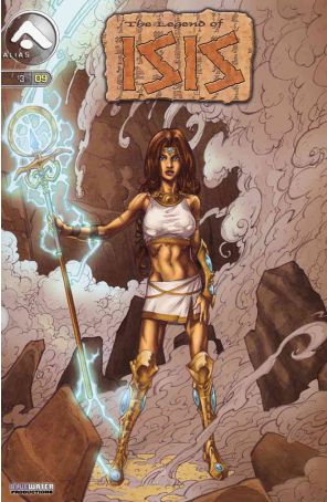 Legend of Isis 9 published by Alias with cover art by Rove