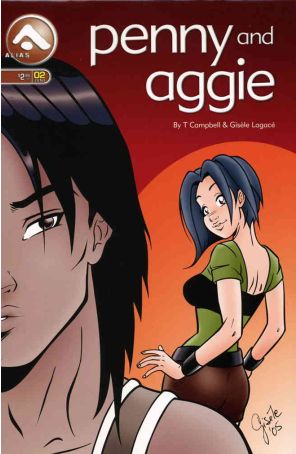 Penny and Aggie 2 published by Alias with cover art by Gisèle Lagacé