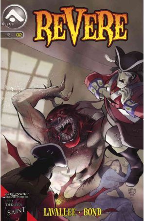 Revere 2 published by Alias with cover art by Grant Bond
