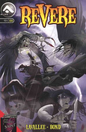 Revere 3 published by Alias with cover art by Grant Bond
