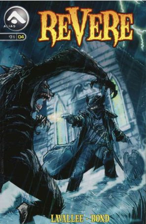 Revere 4 published by Alias with cover art by David Hartman