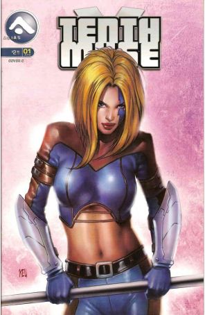 Tenth Muse 1C published by Alias with cover art by Keu Cha