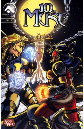 Tenth Muse 11 published by Alias with cover art by Weshoyot Alvitre