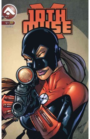 Tenth Muse 7A published by Alias with cover art by Vicente Cifuentes