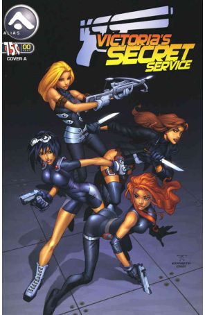 Victoria's Secret Service 0A published by Alias with cover art by Kenneth Choi