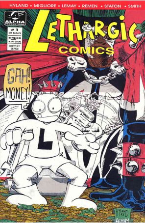 Lethargic Comics 1 published by Alpha