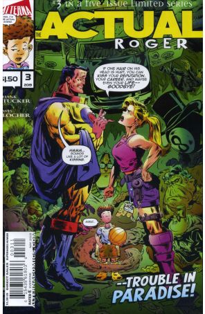 Actual Roger 3 published by Alterna with cover art by Hank Tucker