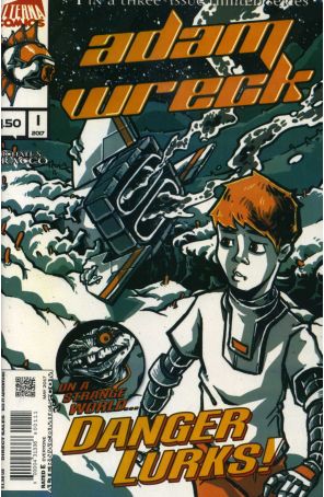 Adam Wreck 1 published by Alterna with cover art by Michael S. Bracco