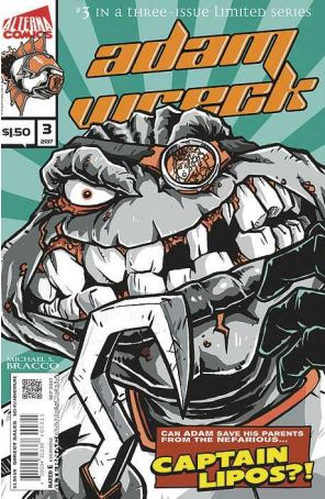 Adam Wreck 3 published by Alterna with cover art by Michael S. Bracco