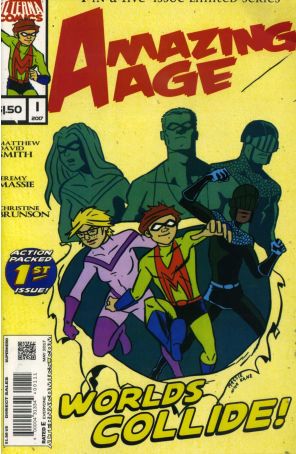 Amazing Age 1 published by Alterna with cover art by Jeremy Massie