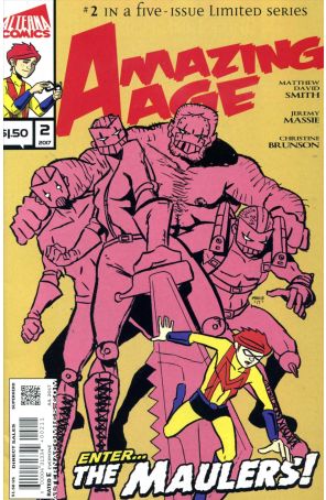 Amazing Age 2 published by Alterna with cover art by Jeremy Massie