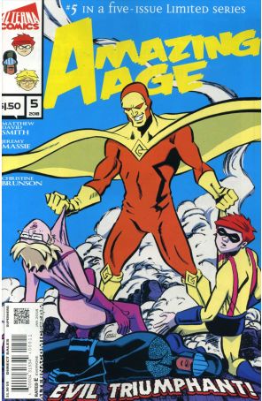 Amazing Age 5 published by Alterna with cover art by Jeremy Massie