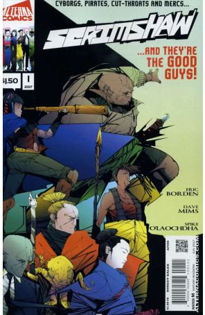 Scrimshaw 1 published by Alterna with cover art by Dave Mims