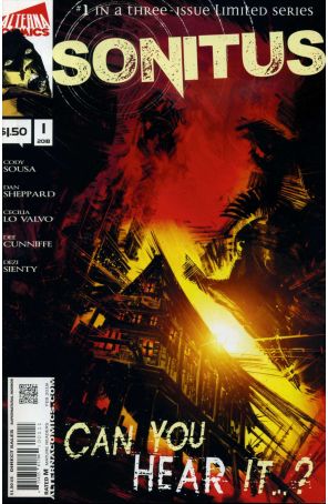 Sonitus 1 published by Alterna with cover art by Cecillia Lo Valvo