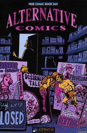 Alternative Comics (Alternative) FCBD 2004 published by Alternative with cover art by Nick Bertozzi, Robert K. Ullman, and Dean Haspiel