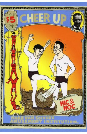 Cheer Up 1 published by Hic & Hoc with cover art by Sciver Noah Van
