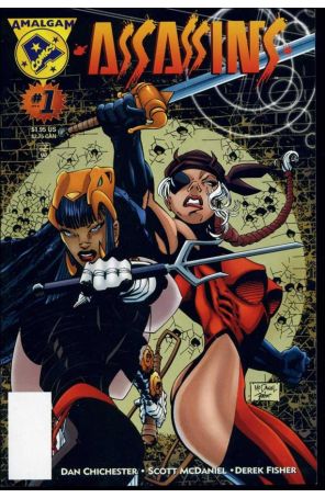 Assassins 1A published by Amalgam with cover art by Scott McDaniel