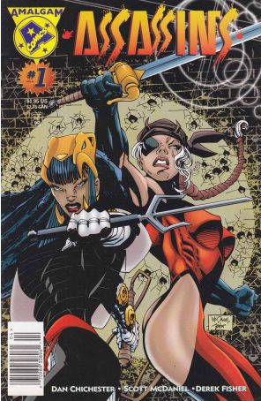 Assassins 1 (Newsstand) published by Amalgam with cover art by Scott McDaniel