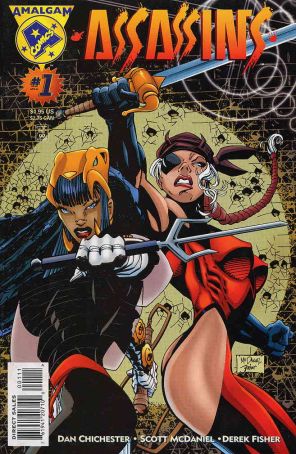 Assassins 1 published by Amalgam with cover art by Scott McDaniel