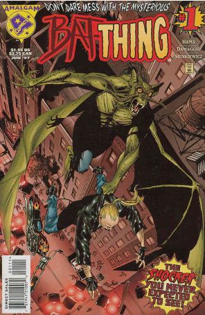 Bat-Thing 1 published by Amalgam with cover art by Rodolfo Damaggio