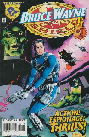 Bruce Wayne: Agent of S.H.I.E.L.D. 1 published by Amalgam with cover art by Cary Nord