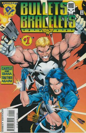Bullets and Bracelets 1 published by Amalgam with cover art by Gary Frank