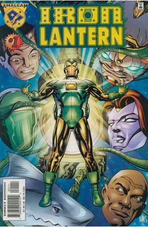 Iron Lantern 1 published by Amalgam with cover art by Paul Smith