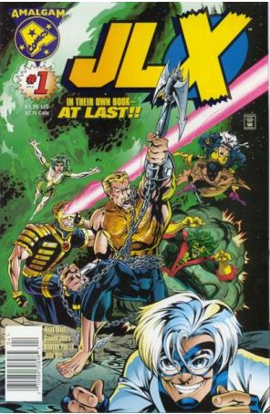 JLX 1 (Newsstand) published by Amalgam with cover art by Howard Porter
