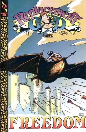 The Replacement God 1 published by Amaze Ink with cover art by Zander Cannon