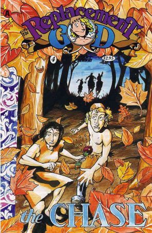 The Replacement God 4 published by Amaze Ink with cover art by Zander Cannon