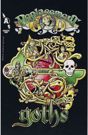 The Replacement God 5 published by Amaze Ink with cover art by Zander Cannon